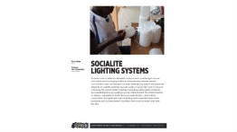 [STUDENT POSTER] SOCIALITE LIGHTING SYSTEMS