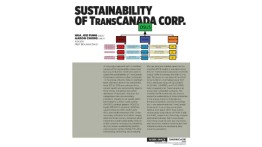 [STUDENT POSTER] SUSTAINABILITY OF TRANSCANADA CORP.