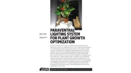 [STUDENT POSTER] PARAVENTRAL LIGHTING SYSTEM FOR PLANT GROWTH OPTIMIZATION