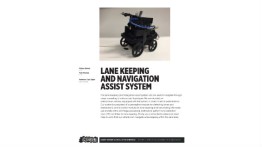[STUDENT POSTER] LANE KEEPING AND NAVIGATION ASSIST SYSTEM