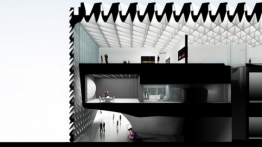 The Broad, section. Credit: Courtesy Diller Scofidio + Renfro