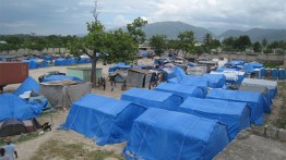 Paper Emergency Shelter for Haiti, 2010, Port-au-Prince, Haiti