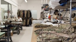 Crye Precision assembly room
