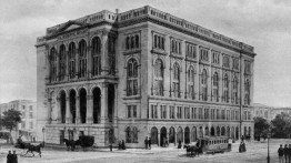 Old Drawing of Cooper union building