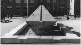 Fountain at Stephen Wise Recreation Center ca. 1963. Humphrey Sutton, photographer.