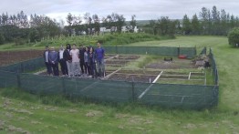 Agricultural University of Iceland, heated garden