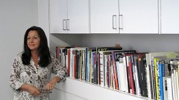Saskia Bos in her office