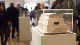 Massimo Scolari's "The Collector's Room: The Ark in the Domestic Project, Triennale of Milan" Balsa wood model, 1986