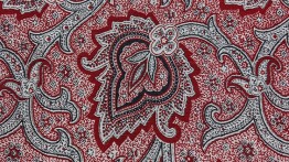 Turkey red bandana c. 1880 (detail)