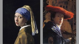 Same painter? Same model? 'The Girl with a Pearl Earring' (c.1665; left) & 'The Girl with the Red Hat' (c.1665-6)