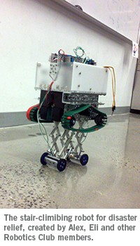 Stair-climbing robot
