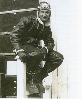Albert Greenberg when stationed in England as an Air Corps bombardier