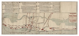 Taunton’s Map of Coney Island. 1879. Taunton’s S.D.L. (Publisher). The Lionel Pincus and Princess Firyal Map Division, New York Public Library Digital Collections.