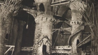 "Downtown Transfer (State 2)", Photogravure Hardground, aquatint, scraping, 34 x 29" on 34 x 29"