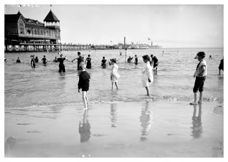 Bathing at Coney Island. c1900. Detroit Publishing Co. (Publisher). Library of Congress, Prints & Photographs Online Catalog.