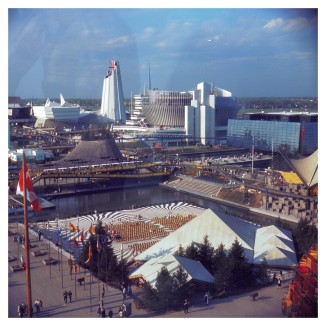 17a. National Pavilion, Canada [view from] (Rod Robbie; Paul Schoeler; Matt Stankiewicz; Colin Vaughn, architects)