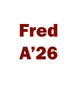 Fred Art 2026