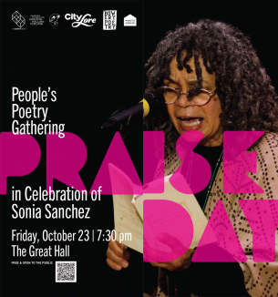 Event title with Sonia Sanchez reading