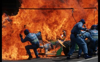  Hockenheim, German F1 Grand Prix, July 31, 1994, printed 2016.