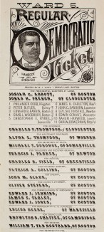 Party Ticket, c. 1870, Boston. Courtesy American Antiquarian Society