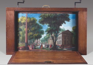 A transparency and its machine