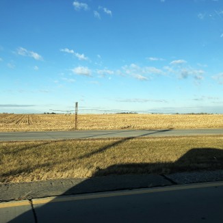 Agricultural Fields Near Hooper, Nebraska, digital photograph