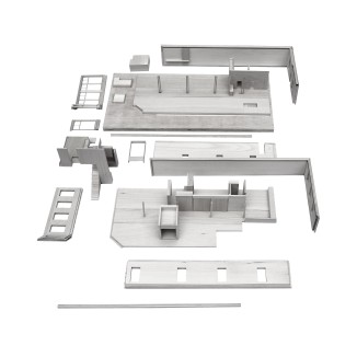 Overall Model, disassembled