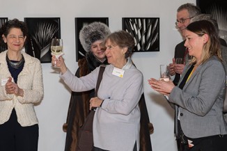 Rachel Warren, Stephanie Stokes, Lea Iselin, and Siri Comeau McDonald