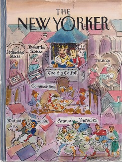 6. Previously unpublished 'New Yorker' cover proposal from 2008 by Edward Sorel