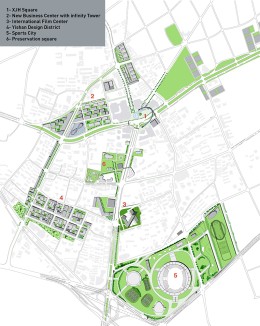 Xujiahui City Center - Overall Plan