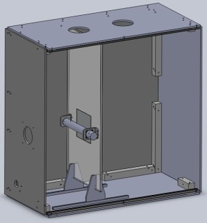 Electrospinning Device CAD model