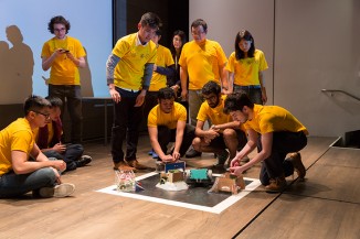 The annual sumo robot competition heats up