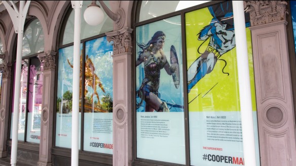 #COOPERMADE posters installation shot