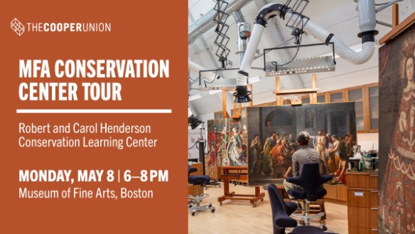 Poster for MFA Conservation Center Tour