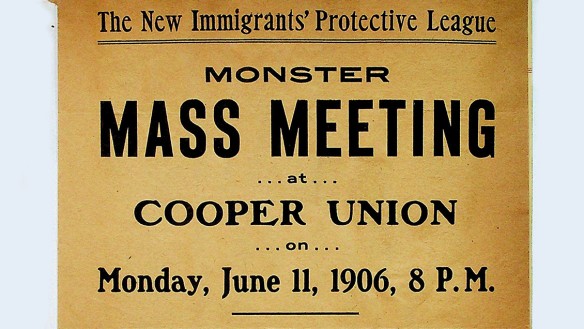 Mass Meeting Poster