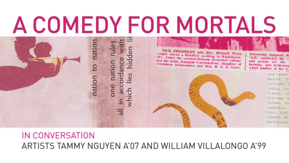 Image of book with text in pink