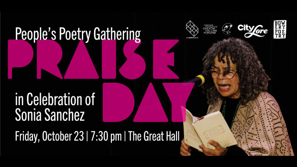 Name of event with image of Sanchez