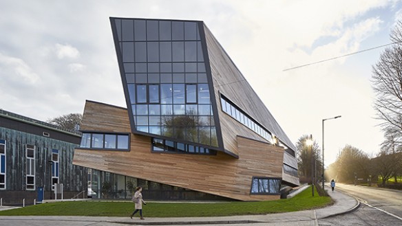 Studio Libeskind, Ogden Center for Fundamental Physics at Durham University, Durham, United Kingdom, 2016. Image Courtesy of Hufton+Crow. 