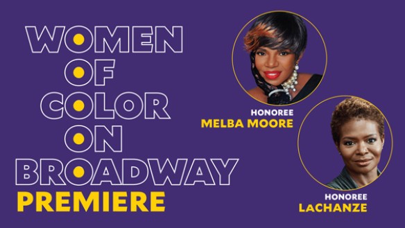 Women of Color on Broadway premiere logo