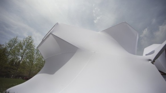 White Out, Indianapolis Art Museum, Open Source Architecture (photo credit-Chandler Ahrens)