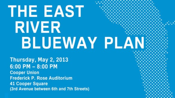 East River Blueway Plan poster