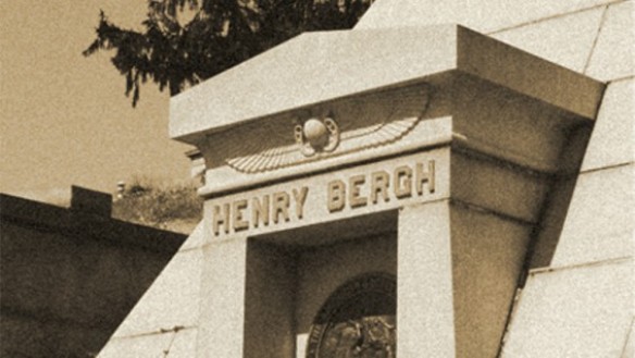 Henry Bergh Mausoleum at the Green-Wood Cemetery. Brooklyn, New York 2013