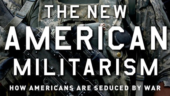 The New American Militarism book jacket detail